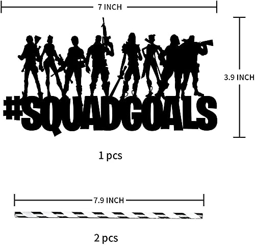 ZHIMATANG Suministros para Fiestas De Fanáticos del Juego Decoraciones para Fiestas De Anime con Decoración De Pasteles con Globos