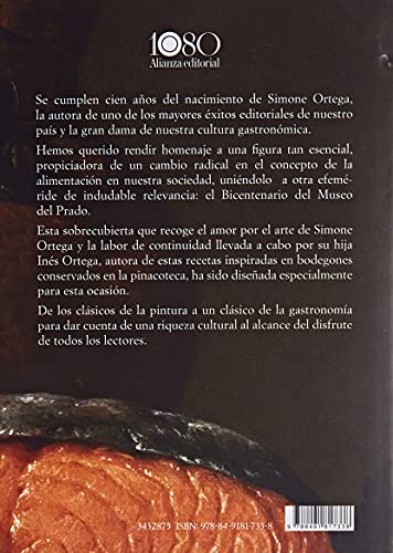 1080 recetas de cocina: Especial Centenario Simone Ortega (1919-2019) - Bicentenario Museo del Prado (Libros Singulares (LS))