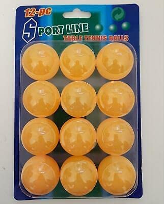 12 pk table tennis ping pong balls (Pack of 1) by Sportline