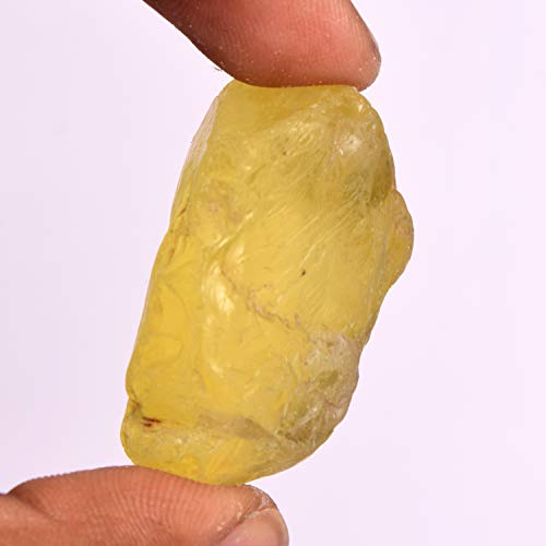 140.50 Ct 1 Pc Mineral de piedra cristalina en bruto Topaz para envoltura de alambre, Wicca y Reiki Crystal Healing
