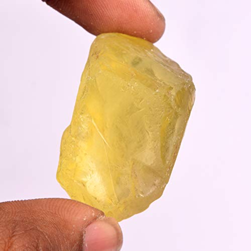 140.50 Ct 1 Pc Mineral de piedra cristalina en bruto Topaz para envoltura de alambre, Wicca y Reiki Crystal Healing