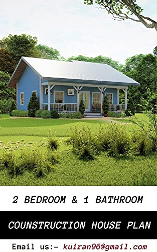 2 Bed room & 1 Bath room Full Construction House Plan | Cottage Modern House plans: Home Floor plans | Cabin Cottage plans | Building plan (English Edition)