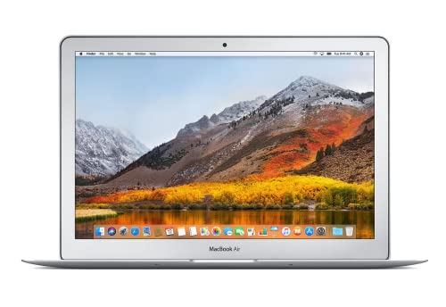 2017 Apple MacBook Air with Intel 1.8 GHz Core i5 Chip (13-Inch, 8GB RAM, 128GB SSD Storage) (Qwertz Germany) - Plata (Reacondicionado)
