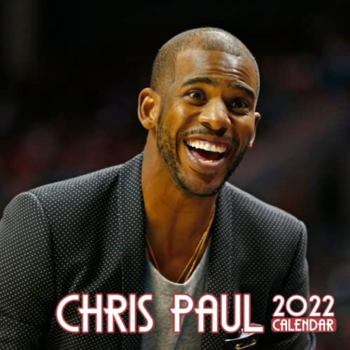 2022 NBA Star Chris Paul Calendar: NBA Star Calendar 2022, January 2022 - December 2022, 12 Months, OFFICIAL Squared Monthly, Mini Planner | UK and US ... Calendrier | BONUS Last 4 Months 2021