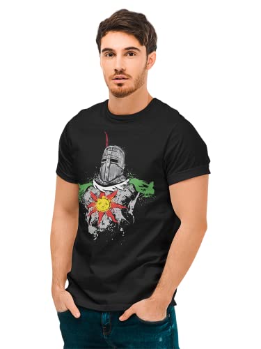 2030-Camiseta Premium, Dark Souls - Praise The Sun (Dr.Monekers) M