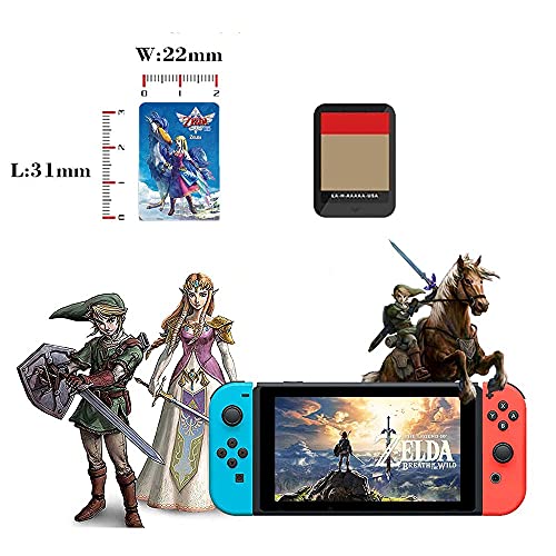 25 Tarjetas NFC Amiibo para el Descanso Salvaje de La Leyenda de Zelda/Leyenda de Zelda: la Espada del Cielo HD Compatible Switch/Switch Lite/Wii U