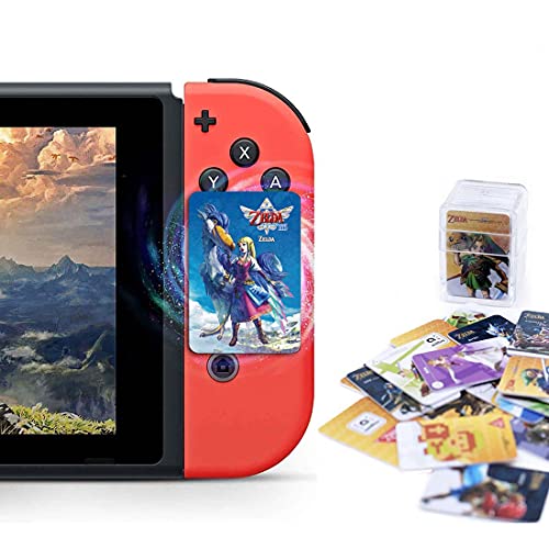 25 Tarjetas NFC Amiibo para el Descanso Salvaje de La Leyenda de Zelda/Leyenda de Zelda: la Espada del Cielo HD Compatible Switch/Switch Lite/Wii U