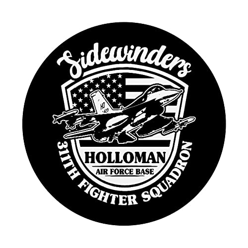 311 Escuadrón de combate Sidewinders Base de la Fuerza Aérea Holloman PopSockets PopGrip Intercambiable