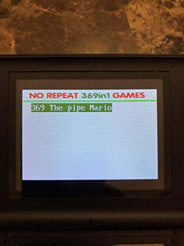 369 in 1 Game Boy Advance Juego láser W/recargable Save