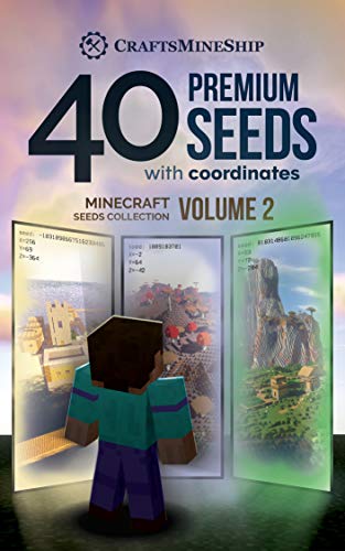 40 Premium Seeds with Coordinates: Minecraft Seeds Collection, Volume 2 (English Edition)