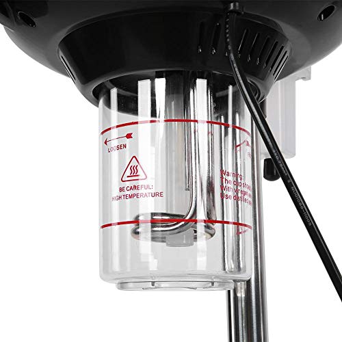 450 W/750 W profesional suelo pelo vaporizadores para pelo färben, Hair Hood Steamer secador de pelo con 2 térmica temporizador con capucha Rolling Base Salon Barber Beauty, CE