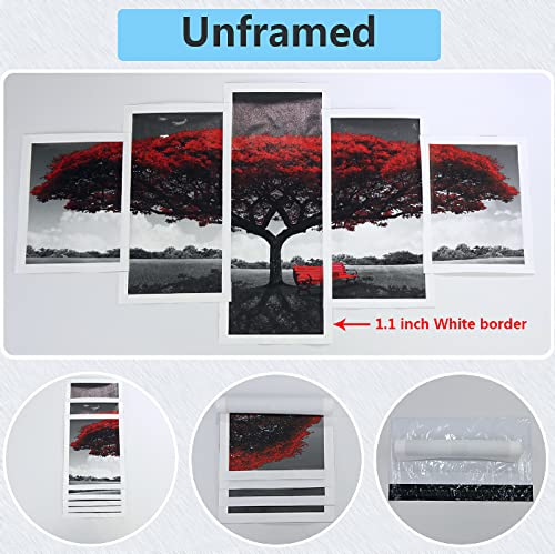 5 piezas de pintura de lienzo de Sea of ​​Thieves, pintura al óleo impresa en HD, carteles de videojuegos, decoración de habitación, impresión de pared para sala de estar, regalos de cumpleaños