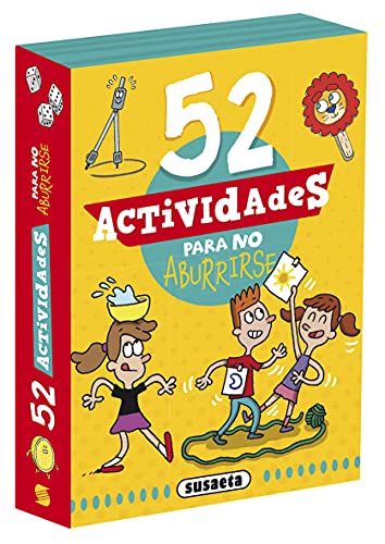 52 Actividades para no aburrirse (Barajas de juegos y actividades)