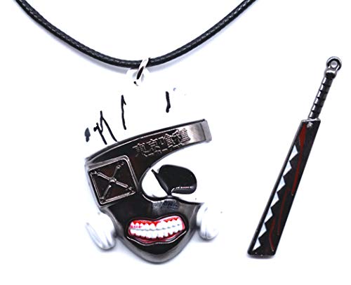 A Collar de Tokyo Ghoul con máscara de Ken Kaneki