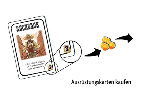 ABACUSSPIELE ¡Bang! ¡Bang! La Fiebre del Oro Erweiterung [VHS]