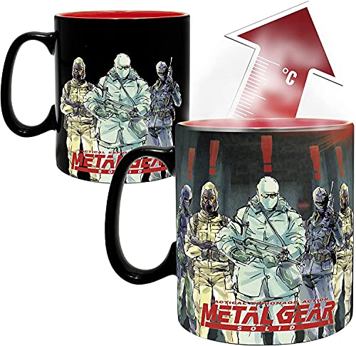 ABYstyle - METAL GEAR SOLID - Taza Heat Change - 460 ml Solid Snake