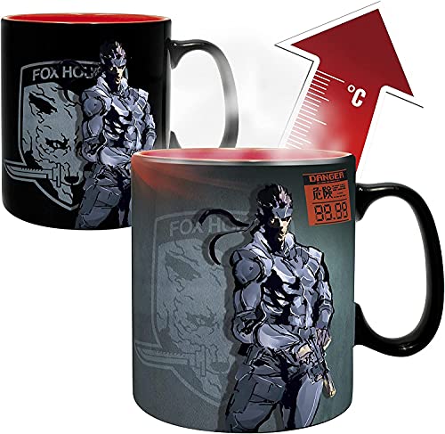 ABYstyle - METAL GEAR SOLID - Taza Heat Change - 460 ml Solid Snake