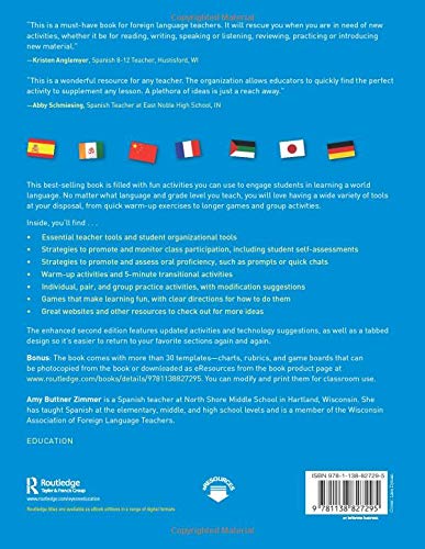 Activities, Games, and Assessment Strategies for the World Language Classroom