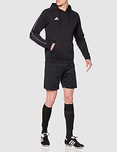 adidas CORE18 Hoody Sudadera con Capucha, Hombre, Negro (Negro/Blanco), XL