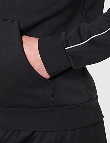 adidas CORE18 Hoody Sudadera con Capucha, Hombre, Negro (Negro/Blanco), XL