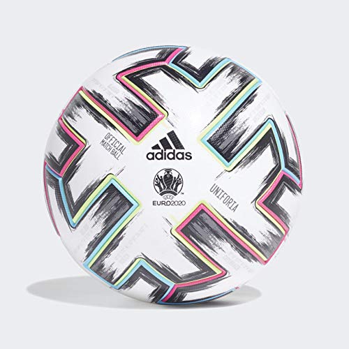 adidas FH7362 Uniforia Pro, 5, White/Black/Siggnr/Br Cyan