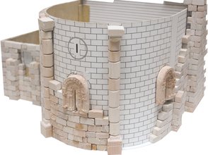 Aedes Aedes1053 - Kit de Modelo Crupet Castle (33 x 28,5 x 5,5 cm)