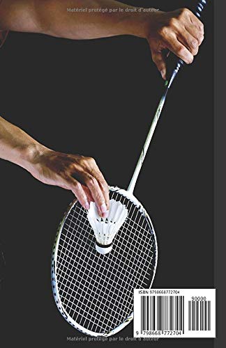 Agenda 2020/21: Agenda scolaire thème du Badminton | année 2020/2021 | collégien ou lycéen | spécial joueur de badminton | planning journalier | intérieur personnalisé | format 14 X 22 cm