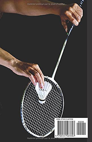 Agenda 2021/22: Agenda scolaire rentrée 2021 2022 | thème Badminton | année 20/21 | college ou lycée | spécial joueur de badminton | planning journalier | intérieur personnalisé | grand format