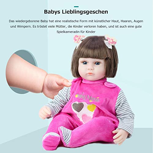 AJFZZV Reborn Doll Lifferty Baby Shots Like Real Baby 16Zoll / 42Cm, Reborn Babies Buy Doll Las extremidades recién Nacidas se Pueden Mover, para niños 1214 Elegant