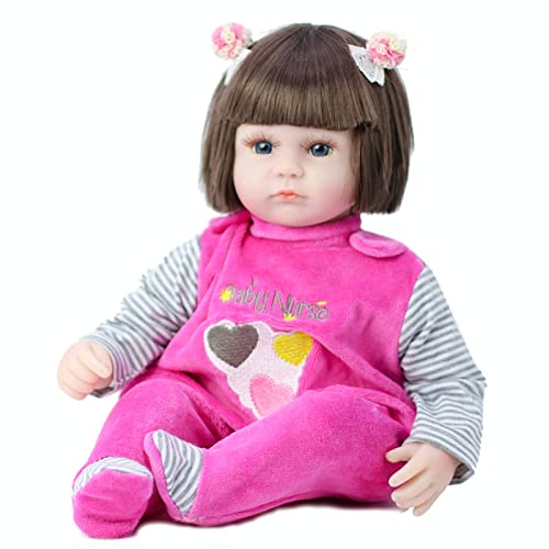 AJFZZV Reborn Doll Lifferty Baby Shots Like Real Baby 16Zoll / 42Cm, Reborn Babies Buy Doll Las extremidades recién Nacidas se Pueden Mover, para niños 1214 Elegant