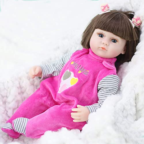 AJFZZV Reborn Doll Lifferty Baby Shots Like Real Baby 16Zoll / 42Cm, Reborn Babies Buy Doll Las extremidades recién Nacidas se Pueden Mover, para niños 1214 Elegant