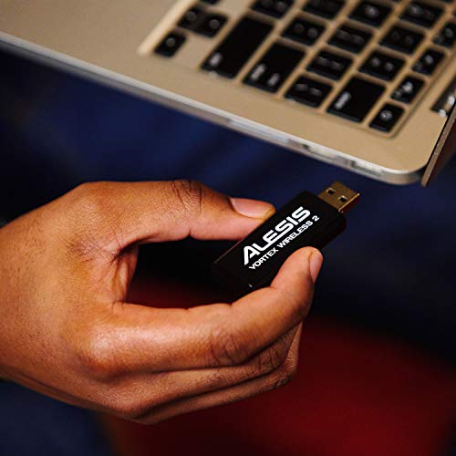 Alesis Vortex Wireless 2 - Keytar Inalámbrico con teclado controlador USB MIDI de Alto Rendimiento con sensor de inclinación y un paquete de software profesional