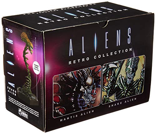 Aliens Retro Collection Figure 2-Pack Mantis Alien & Snake Alien 13 cm Eaglemoss