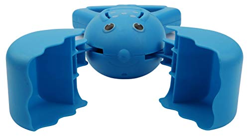 alldoro, pellizcador diseño de Cangrejo, Excavadora de Mano Playa y Caja, Pala para niños a Partir de 3 años, Bolsa de Arena Azul, Color (Manfred Roser 63035)