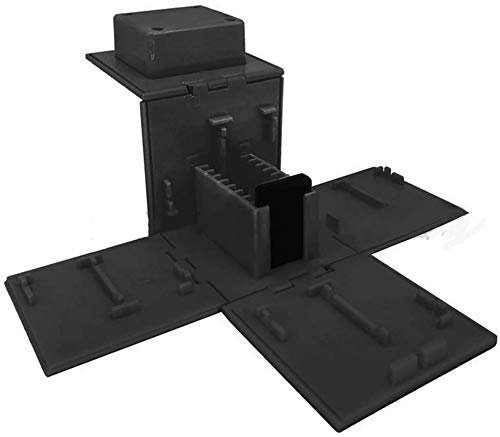 ALOUWEEKUKY Funda de Juego - Compatible para Nintendo Switch Compatible con hasta 16 Juegos de Nintendo Switch Organizador de Tarjeta de Juego Contenedor de Viaje(Negro Z)