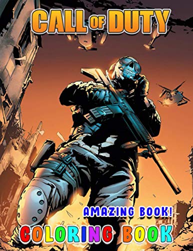 Amazing Book! - Call of Duty Coloring Book: Wonderful Gift For All Call of Duty fans