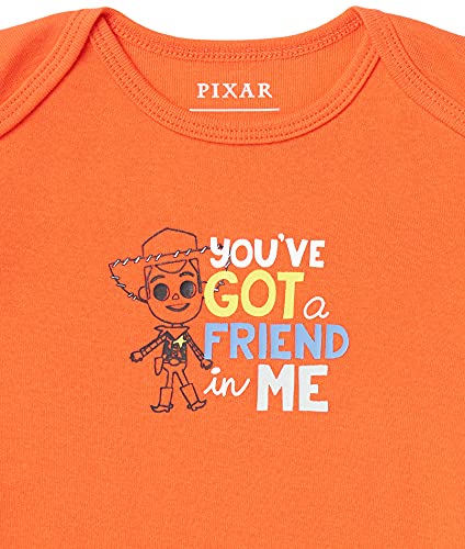 Amazon Essentials Baby Disney Star Wars Marvel Long-Sleeve Bodysuits Conjunto de Traje y Vestido, Paquete de 5 Juguetes Story Play Nice, 24 Meses, Pack de 5