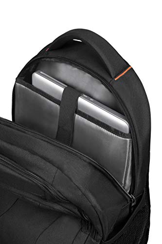 American Tourister At Work Mochila Tipo Casual 46 Centimeters 20.5 Negro (Black/Orange)