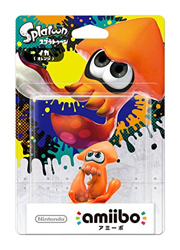 Amiibo Ika / Squid Color Variation (Orange Ver.) - Splatoon series Ver. [Wii U][Importación Japonesa]