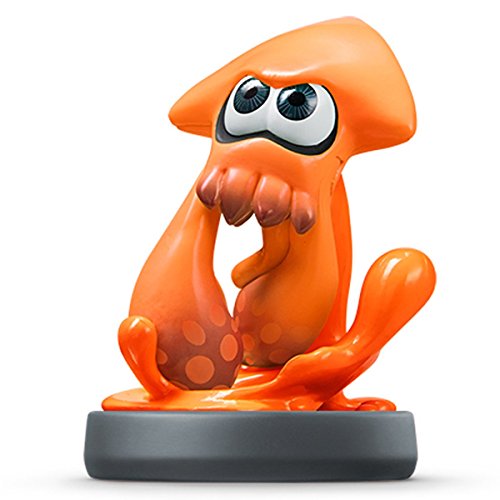 Amiibo Ika / Squid Color Variation (Orange Ver.) - Splatoon series Ver. [Wii U][Importación Japonesa]