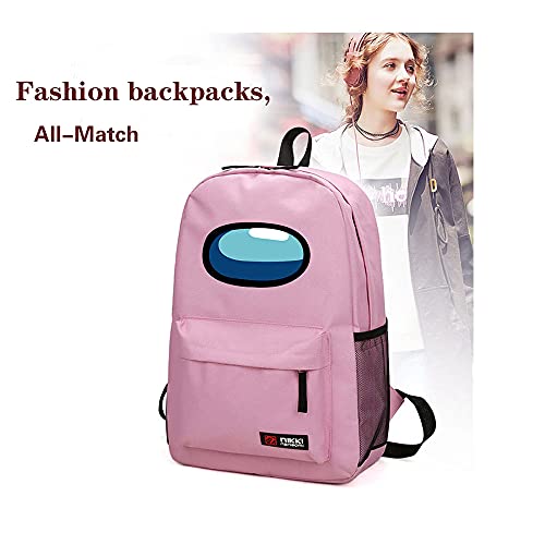 Among us Mochila Para Ordenador Portátil Para Niños Y Niñas, Mochila informal, Mochila de viaje, Mochila Para Jóvenes, Mochila Para Estudiantes, Regalo Para Fanáticos del juego