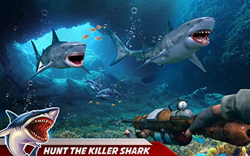 Angry Shark Attack Deep Sea Shark Hunter Games