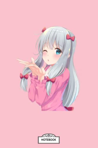 Anime Kawaii Girl Cute Waifu Hentai Notebook: Lined College Ruled Paper,6x9 120 Pages,journal,matte Finish Cover,diary,planner