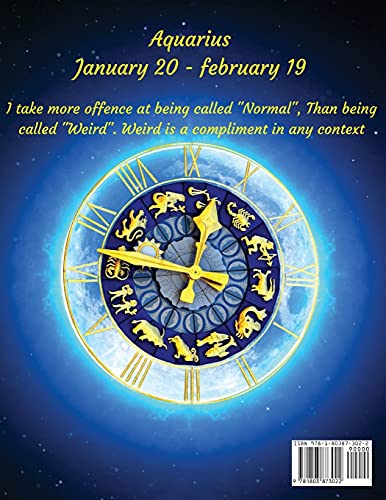 Aquarius Zodiac Coloring & Activity Book: Horoscope Activity Book