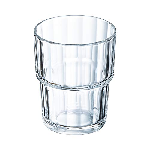 Arcoroc ARC 60026 Norvege - Juego de 6 vasos (160 ml), transparente