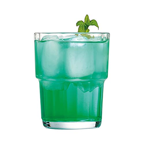 Arcoroc ARC 60026 Norvege - Juego de 6 vasos (160 ml), transparente