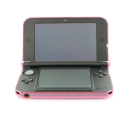 Assecure Crystal Hard Case Cover Shell for Nintendo 3DS XL LL Protective Armour (Pink - Glitter ArmorTM) [Importación Inglesa]