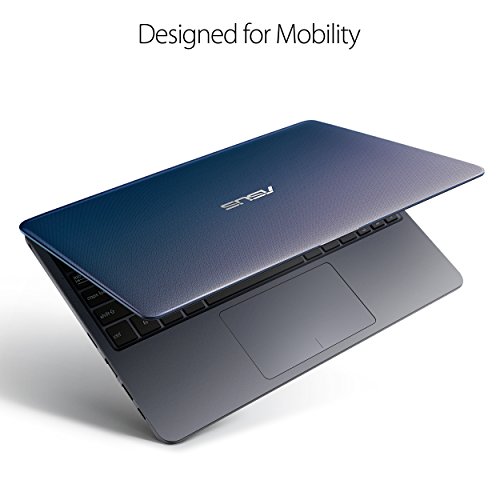 ASUS Laptop HD de 11,6", procesador Intel Celeron, Wabcan, memoria flash de 32 GB eMMC, HDMI, Bluetooth, Windows 10 (4 GB RAM)