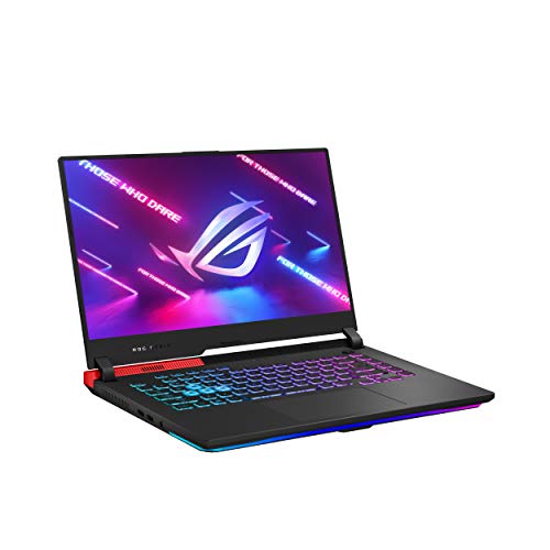 ASUS ROG G513IH-HN006 - Portátil Gaming de 15.6" Full HD 144Hz (Ryzen 7 4800H, 16GB RAM, 512GB SSD, GeForce GTX 1650 4GB, Sin Sistema Operativo) Negro - Teclado QWERTY español