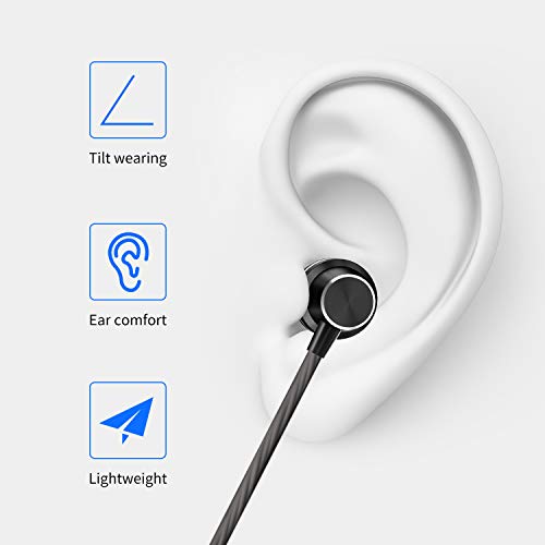 Auriculares con Cable con Micrófono y Control de Volumen, Adecuados para Dispositivos con Conectores 3.5, como Teléfonos Móviles, Computadoras Portátiles y MP3